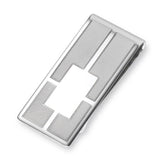 7/8 Sterling Silver Engraved Money Clip